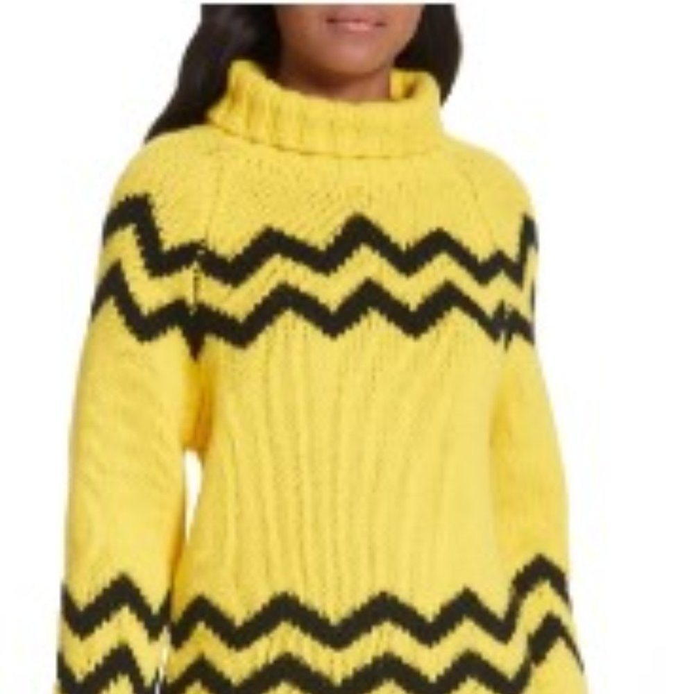 JOSEPH - Chunky Intarsia Turtleneck - Like New!! - Picture 11 of 11